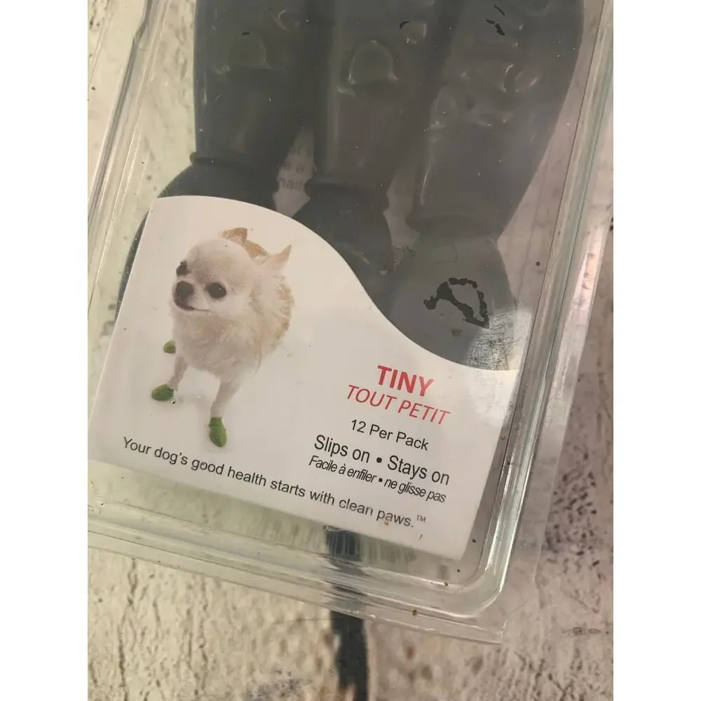 PROTEX PAWZ Rubber Dog Boots / Size: Tiny